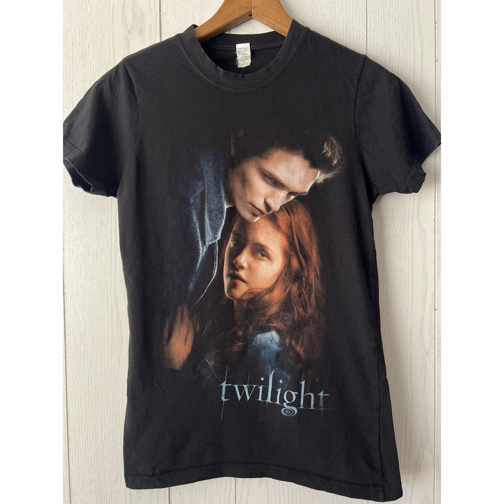 Vintage 2000s Y2K Twilight Edward Bella Movie Promo T-Shirt Women's Med Summit